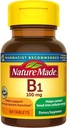 Naturlaget vitamin B-1 100 mg tabletter - 100 ct, pakke med 2