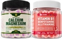 Plantebasert kalsium Supplement + Vitamin B1 Gummies