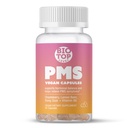 PMS støtte Supplement for kvinner & PMS Relief, Hormon Balance & Menstruell Periode Relief for Cramps, Bloating & Mood Swings med Chasteberry, Vitamin B6, Lemon Balm, Dong Quai, 30 Count
