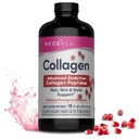 NeoCell flytende kollagen, hud, hår, negler og ledd Supplement, inkluderer fruktjuice konsentrater og grønn te blanding, pomegranat, 16 oz., 1 flaske