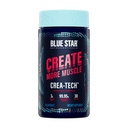 Blå stjerne Nutraceuticals CREA-TECH - Kreapure Creatine Monohydrat - w/Electrolytes. Kreatin + Electrolytes Kapsler - Bygg muskler og øke styrke | 30 dagers forsyning - 120 Veggie Kapsler