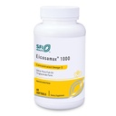 Klaire Labs SFI Helse Eicosamax 1000 TG fiskeolje - 1000 mg EPA / DHA per myk Gel, Ultra ren Omega-3 fiskeolje piller - Sustainablely Sourced - naturlig sitronflavor for ingen fiskende burper (60 Softgels)