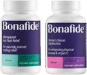 Bonafide Relizen + Ristela - Hormon-fri lindring fra varme blits og nattesvitser under menopause * + Hormon-fri, narkotika-fri støtte for kvinners seksuelle tilfredsstillelse - 1 måneds forsyning