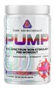 Core Nutritionals Pump Full-Spectrum Non-Stimulant Pre-Workout, med N03T Nitrat, Peak02, Alpha GPC, for maksimal pumpe, styrke og ytelse 20 serveringer (Australian bringebær Chews)