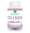 Beste jord Naturals Hydrolysert kollagen type I & III - Kollagen Peptides Supplement for kvinner og menn å støtte hår, hud, negler, og ledd 30 dagers forsyning (30 kapsler)