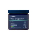 Spor Minerals Stress-X Magnesium, 350 mg - pulver Magnesium Supplement for å støtte muskelavslapping og gjenoppretting - Restful Sleep Support Mineral Supplement - Lemon Lime Flavor, 7,9 oz (50 Serveringer)