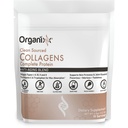 Organixx collagen peptider pulver med vitamin C, Typer I, II, III, V, X Hydrolysert kollagen, Hår, Nagle, Hud, Bein & Felles Helse, Aldringsstøtte, Clean Sourced, Glutenfri, Unflavored, 15 Services