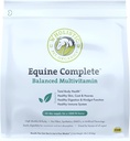 Wholistic Pet Organics Equine Complete: Heste Multivitamin for Total kroppshelse - Horse Supplement med vitaminer, Mineraler, Prebiotika, Probiotika, Antioksidanter og mer - 4 Lb