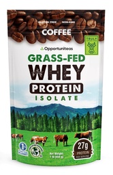 Muligheter Kaffe Whey Protein pulver - Lav karbohydrat & keto vennlig - Grass Fed Whey Isolate + colombiansk kaffe - 60 mg koffein for energi - Før eller post Trening Drink Mix, Latte, Shake & Smoothie 1lb