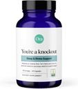 Ora Organic Natural Sleep Aid Supplement Stress Støtte beroligende Herbal blanding med melatonin fra Tart Cherry - Inkluderer magnesium Citrat, Valerian Root, og sitron Balm - 1 måneds forsyning, 60 kapsler
