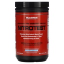 MuscleMeds Nitrotest Pre-Workout Supplerende Drink, Boost Nitric Oxid, Testosteron, Blå bringebær, 30 Servering, 1.04 pund, 1 greve