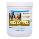 SmartEquine Poly Copper | Equine Heste Frakk Kosttilskudd for huden | Vitaminer og mineraler Kosttilskudd for Heste Bein og Metabolisme | 1 lb Jar
