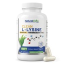 Naturlig Cure Labs Ren L-Lysine 600mg, 120 kapsler | Vegansk, ikke-GMO, & Glutenfri