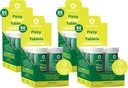 Amazing Grass Fizzy Grønn Tabletter Superfood Lemon Lime: Grønn Superfood Vannsmakende Tablett med Antioksidanter og Alkalizing Grønn, 60 Count (Packing May Vary) (Pack of 4)