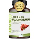 Liver Health Formula og Gallblader Support-Liver Cleanse Detox & Repair å støtte Liver Renovering med Artichoke ekstrakt, Melk Thistle, Dandelion Leaf. Liver Detox Kosttilskudd for Liver Support.