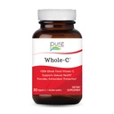 PURE ESSENCE LABS Hel-C Hele Mat C - beste immunstøtte - organiske og naturvitaminer - immunforsterkning og kosttilskudd (30 tabletter)