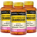 MASON NATURAL Cranberry høyt konsentrert 900 mg, 3 måneders forsyning, Antioksidant og immun helse, støtter sunn urinbåndstrakt, 3 pakke
