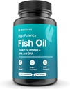 Mini Fish Oil Softgels – Odorless, Burpless og lett å svelge – 1500mg Omega-3 med EPA & DHA – Avanserte Formula Fish Oil Minis – Mindre enn en Dime – Wild Caught – 90 (Big, Capsule)