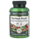 Renhetsprodukter Perfekt flervitamin pakket med vitaminer, mineraler og fytonutrienter - 60 gjennombruddsstoffer - Støtte for sunn immunitet, normal energinivå - 120 kapsler (1)