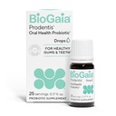 BioGaia Prodentis | Dental Probiotic Drops | fremmer sunne gums og tenner | Forsvarer mot tannproblemer | Replenishes Oral Microbiome | Forbedrer oral helse | Uslavored | 25 dagers forsyning