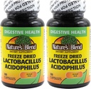 Fryse tørket Lactobacillus Acidophilus 100 Caps (pakke med 2)
