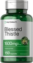 Horbaach velsignet Thistle Kapsler 1600 mg | 150 greve | Maks potens | Ikke-GMO, Glutenfri urt Supplement