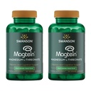 Swanson Magnesium L-treonat - Mineral Supplement Å fremme nervesystem helse - kan støtte kognitiv helse, læring og minne - (90 Veggie Kapsler) (2 Pack)