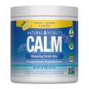 Naturlig vitalitet rolig, Magnesium Supplement, Anti-stress Drink Bland pulver, Glutenfri, Vegansk, & Ikke-GMO, Søt sitron, 8 oz