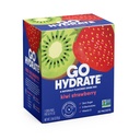 GoHydrate Instant Hydration Powder Packets - Lav natriumelektrolytter Drikke Bland - Naturlig Hydration Support, Sukkerfri Electrolyte Flavored Powder Drink med vitamin D, 30 Packs, Kiwi Strawberry