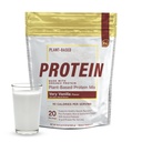 Essentielle elementer Pea Protein pulver - Meget vanilla | Lavkarb Plantebasert Vegan blanding - keto-vennlig og glutenfri | 20 Services, 18oz