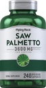 Piping Rock Sag Palmetto Extract 3600mg 240 kapsler | for menn og kvinner | Ikke-GMO, Glutenfri Supplement