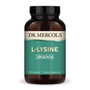 Dr. Mercola L-Lysine, 90 Kapsler 1500 mg L-Lysine, Ikke-GMO, Glutenfri, Soja Gratis