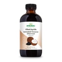 LIFETIME Aktivert kokosnøtt Charcoal, flytende, upåklaget (Btl-Glass) | 8oz