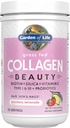 Livshage Grass Fed Collage Beauty - Strawberry Lemonade, 20 serveringer, pulver for kvinner Håret Nagler, Hydrolysert Collagen Peptider Protein pulver Supplement