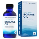 Nordic Naturals Nordic Beauty Borage Oil, Unflavored - 4 Ounces - Borage Seed Oil, Unikt Omega-6 for sunn og hydrert hud, 480 Milligram av GLA - Ikke-GMO - Vegan, 48 Services