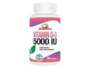 Rise-N-Shine Vitamin D3 5000 IE Kosttilskudd for kvinner og menn - Støtter immunhelse - 30 dagers forsyning - 30 grønnsaker kapsler