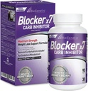 BioGenetic Labs Carb Blocker X7 - Hvit Nyre Bean Cheat Pill - keto-vennlig - Carb Blocker piller for kvinner og menn - Appetitt Suppressant for å opprettholde din ideelle kroppsvekt (90 kapsler)