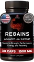 HGH Kosttilskudd for menn og kvinner - Reains Starter Pack, Naturlig anabole muskelvekstbygging GH & Human Growth Hormone for menn, Muscle Builder for menn, Muscle Recovery Supplement, 30 Protein piller