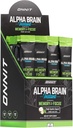 ONNIT Alpha Brain Instant - Kokos Lime Flavor - Nootropic Brain Booster Memory Supplement - Brain Support for Focus, Energi og Klarhet - Alpha GPC Choline, Cats Claw, L-Theanine, Bacopa - 30ct