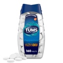 TUMS Ultra Styrke Chewable Antacid Tabletter for Heartburn Relief, Peppermynte - 160 Telling
