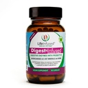Livsinfisert - Premium Digestive Enzyme Supplements - 21 Plantebaserte Enzymer, Proteases, Bromelain, Amylase, Papain - Probiotika, 72 Nøkkelmineraler og urter - Ease Gas & Bleating. 90 serveringer.