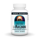 Kilde Naturals L-arginin fremmer økt ciculation * 1000 mg gratis form - 50 tabletter
