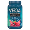 Vega Alt i En Ernæring økologisk - 20g Plantebaserte Erteprotein, Berry, 20 Serveringer, vitaminer A & C, Probiotika, Grønn, Vegan, Keto, Glutenfri, 24.3oz (Packing May Vary)
