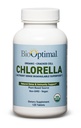 BioOptimale organiske klorella tabletter - organiske, ikke-GMO, ingen additiver eller fyllstoffer - 500 mg Premium kvalitet kosttilskudd med vitaminer, mineraler og antioksidanter (120 tabletter)