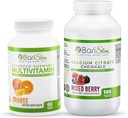 BariSlim Bariatric kalsium Citrat & Advanced Chewable Multivitamin - Bariatric Vitamin og Supplement for post Bariatric kirurgi inkludert astrisk bypass og astrisk erme