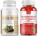 Cortisol Supplement Kapsler og magnesium Supplement Gummies