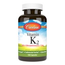 Carlson - Vitamin K2, MK-4 (Menatetrenone), vitamin K Supplement, Bein & hjerte helse, K2 vitamin, soya-fri, vitamin K-2, K2 vitaminer, 180 kapsler