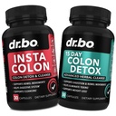 Colon Cleanser Detox Supplement Kapsler - 15 dagers Colon Cleanse piller & Probiotic Herbal Cleansing - Daglig naturlig Bowel Bevegelse Kosttilskudd for intestinal Mage Bloating Digestive Gut Support