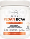Ultra ren vegansk BCAA pulver + elektrolyter (Peach Mango | 6G) 2:1:1 sukker-fri / Ingen sucralose BCAA Aminosyrer Supplement for kvinner / menn - beste BCAA vegansk aminosyrer etter utarbeiding Recovery Drink