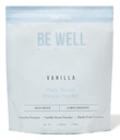 Be godt av Kelly Vanilla Plant-basert protein pulver, Vegan 20G Protein 8G Fiber 0 Netto Carb (3 ingredienser, 20 porsjoner) 9 Aminosyrer + 3 BCAAs ingen soya, ingen smør, Stevia-fri, Ingen sukker tilsatt 1,68lb 760g
